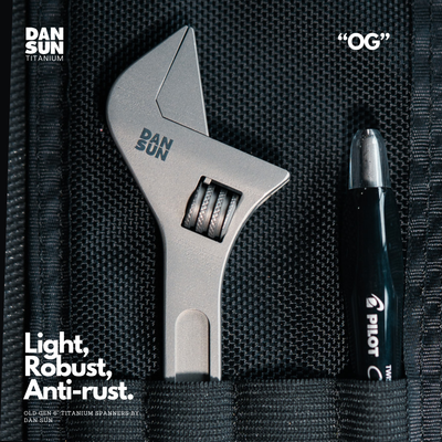 DAN SUN Old Gen 6" Titanium Adjustable Spanner