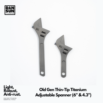 DAN SUN Old Gen Thin-Tip Titanium Adjustable Spanner