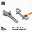 DAN SUN Old Gen Thin-Tip Titanium Adjustable Spanner