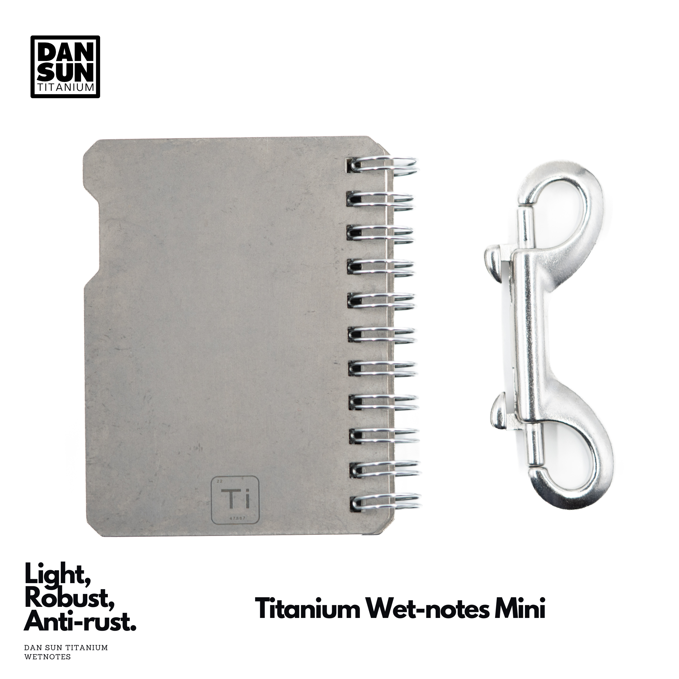 DAN SUN Titanium Wetnotes