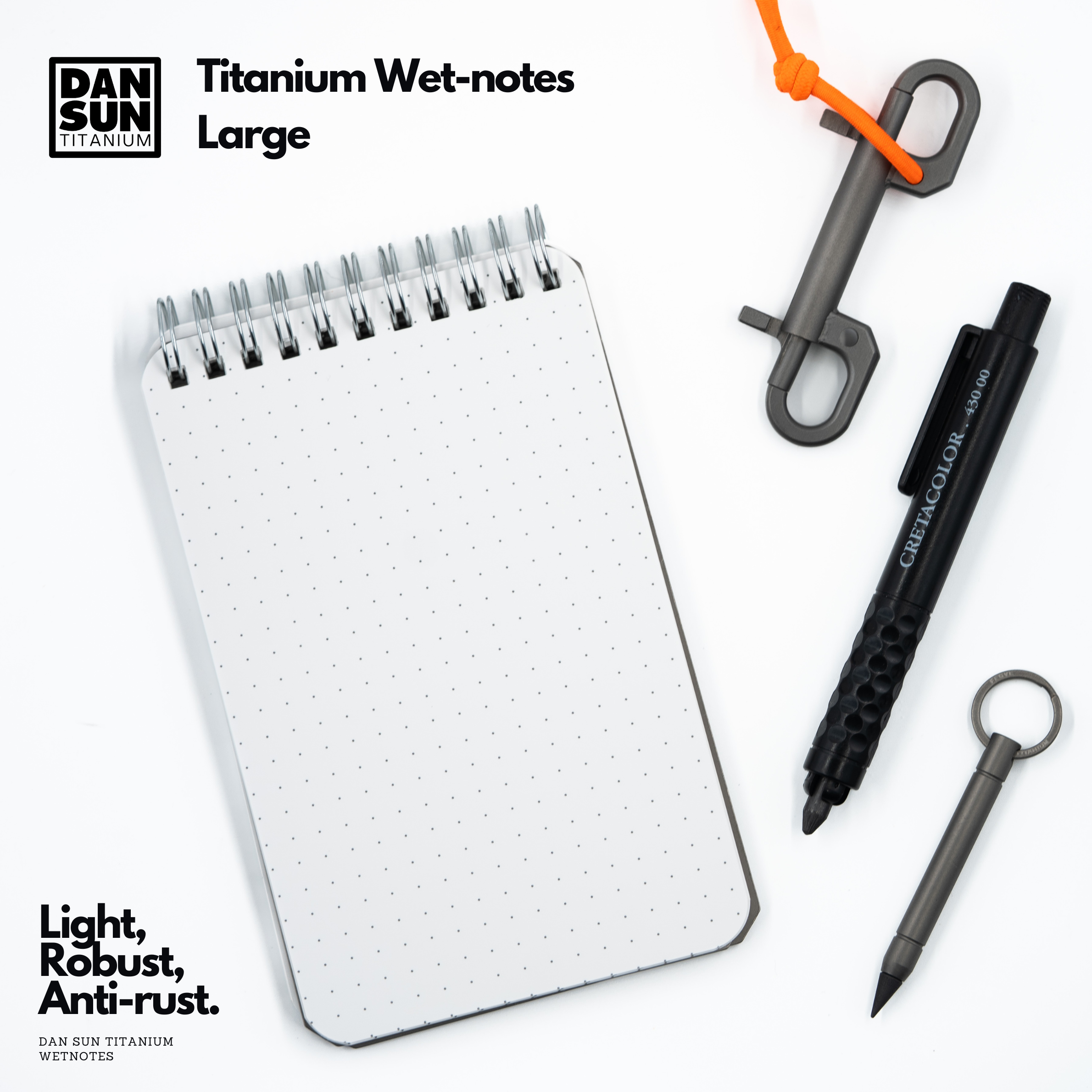 DAN SUN Titanium Wetnotes