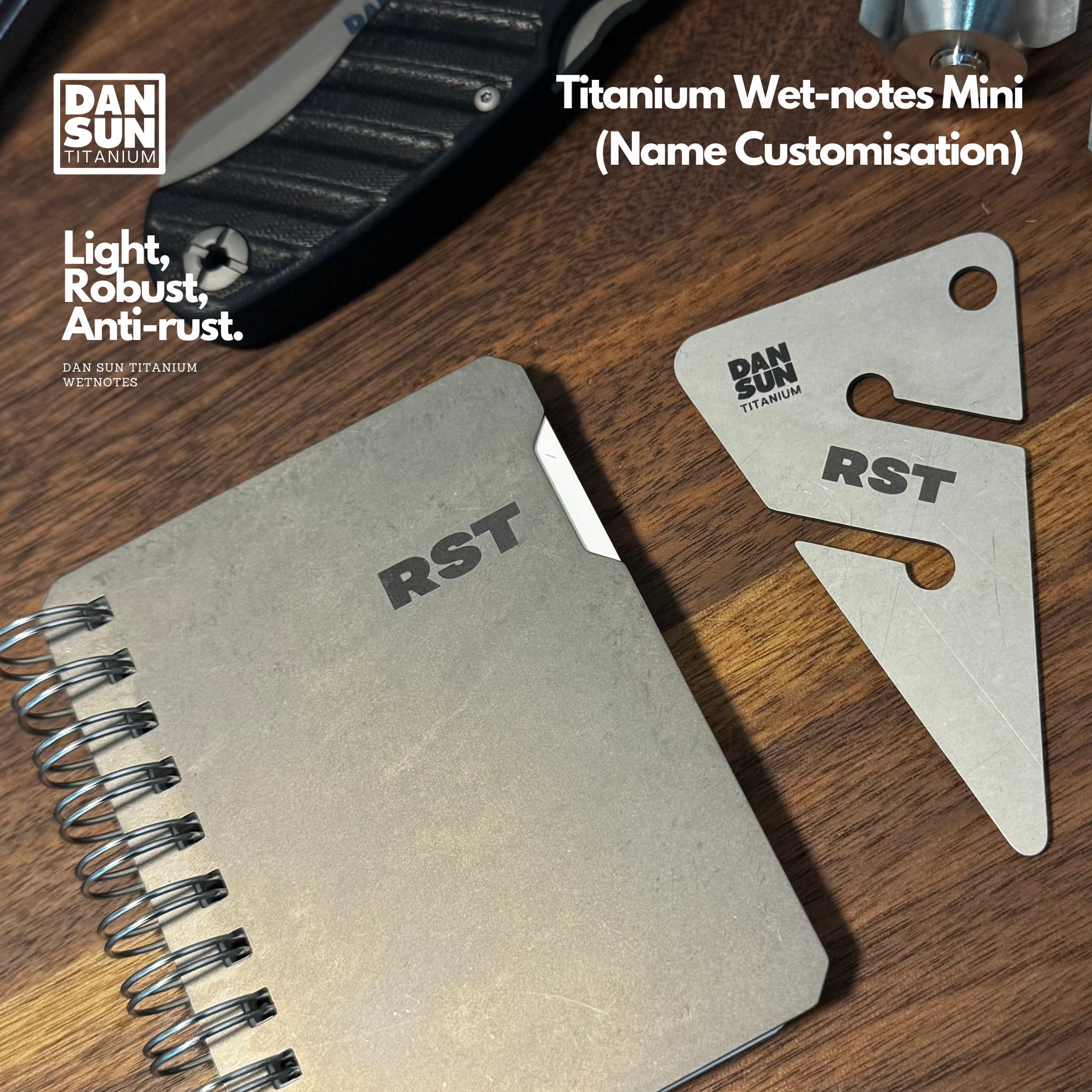 DAN SUN Titanium Wetnotes