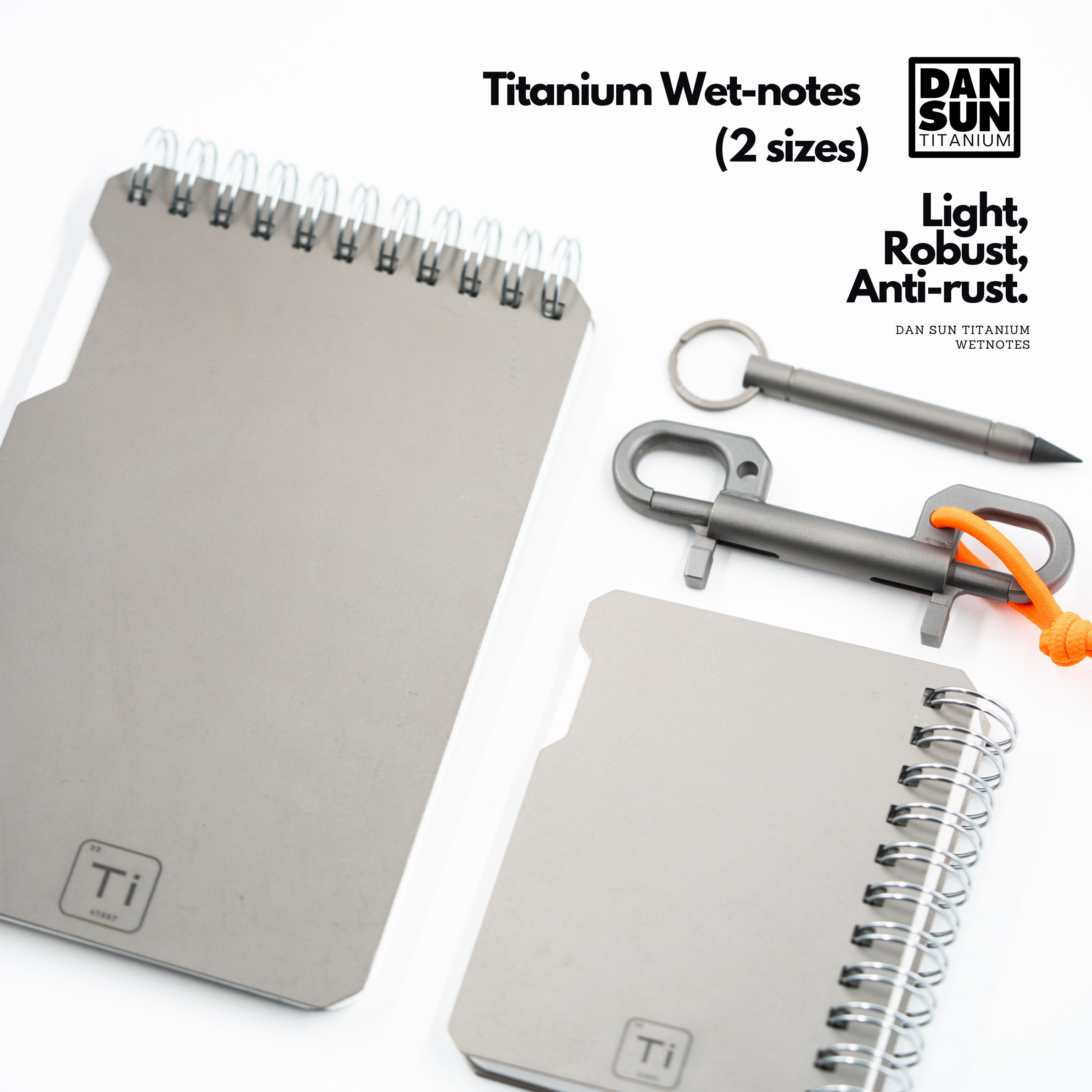 DAN SUN Titanium Wetnotes