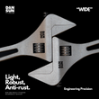 DAN SUN WIDE 6" Titanium Adjustable Spanner