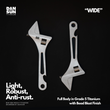 DAN SUN WIDE 6" Titanium Adjustable Spanner