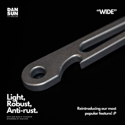DAN SUN WIDE 6" Titanium Adjustable Spanner