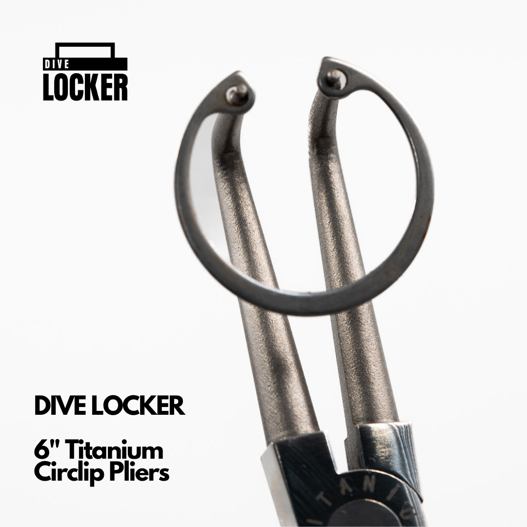 DIVE LOCKER 6" Circlip Pliers - Bent Tip