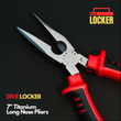 DIVE LOCKER 7" Titanium Long Nose Pliers