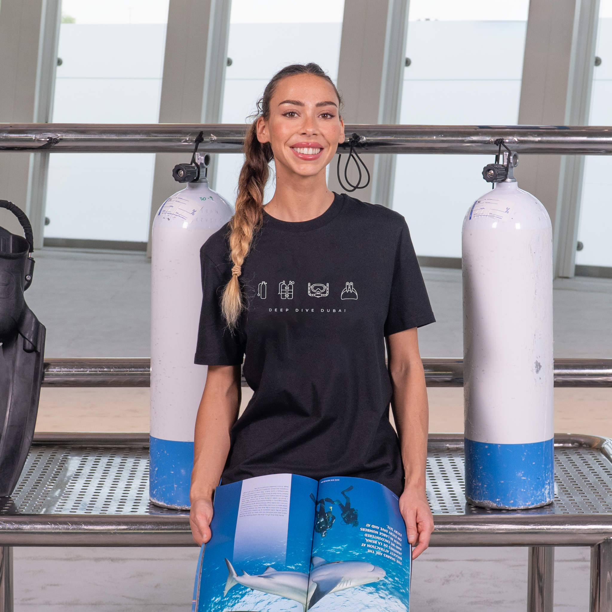 Deep Dive Dubai Diving Essentials T-shirt