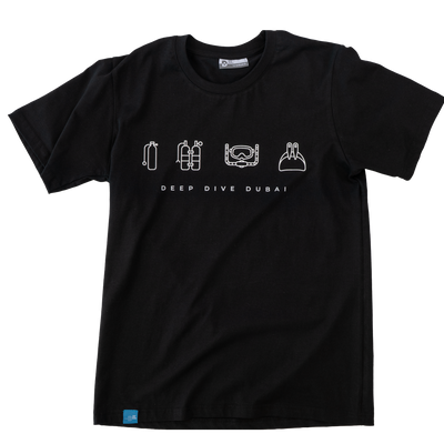 Deep Dive Dubai Diving Essentials T-shirt