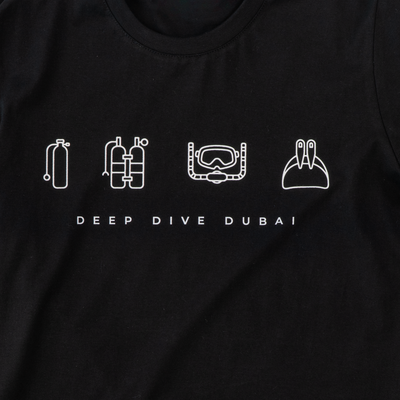 Deep Dive Dubai Diving Essentials T-shirt