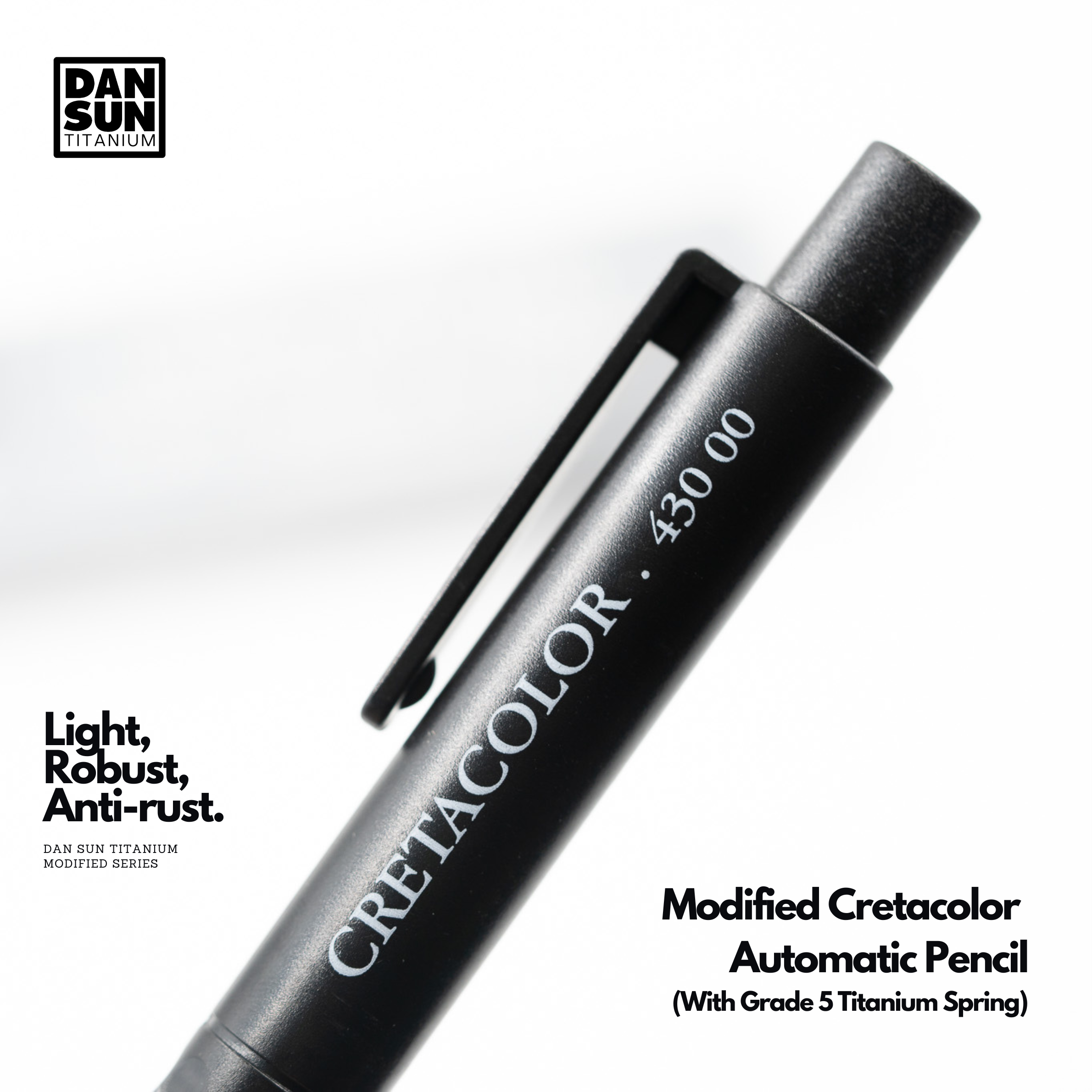 Cretacolor Automatic Pencil with a Grade 5 Titanium Spring