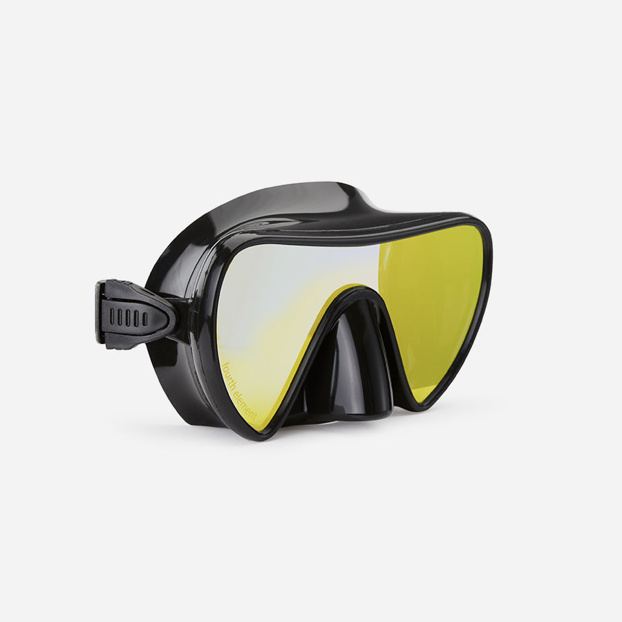 Fourth Element Scout Dive Mask - Shield Lens - Black