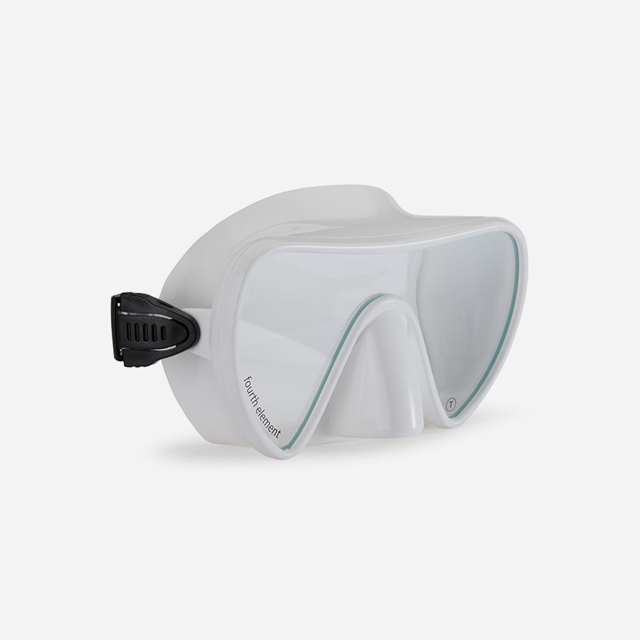 Fourth Element Scout Dive Mask - Clarity Lens - White