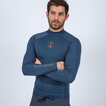 MEN'S OCEANPOSITIVE LONG SLEEVE INSIGNIA BLUE