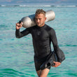 MEN'S OCEANPOSITIVE LONG SLEEVE BLACK